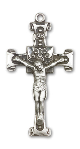 Crucifix Custom Pendant - Sterling Silver