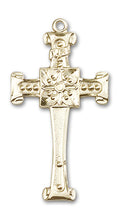 Load image into Gallery viewer, Cross Custom Pendant - Yellow Gold
