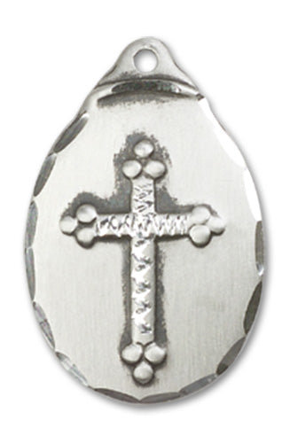 Cross Custom Pendant - Sterling Silver