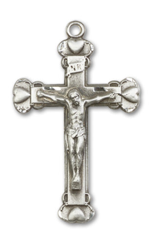 Crucifix Custom Pendant - Sterling Silver