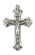 Load image into Gallery viewer, Crucifix Custom Pendant - Sterling Silver
