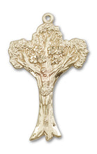 Load image into Gallery viewer, Crucifix Custom Pendant - Yellow Gold
