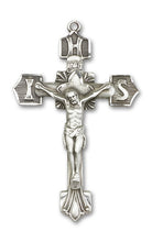 Load image into Gallery viewer, Crucifix Custom Pendant - Sterling Silver
