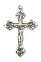 Load image into Gallery viewer, Crucifix Custom Pendant - Sterling Silver
