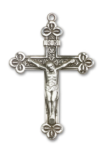 Crucifix Custom Pendant - Sterling Silver