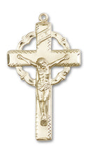 Load image into Gallery viewer, Crucifix Custom Pendant - Yellow Gold
