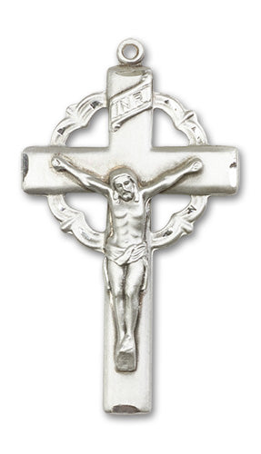 Crucifix Custom Pendant - Sterling Silver