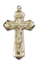Load image into Gallery viewer, Crucifix Custom Pendant - Yellow Gold
