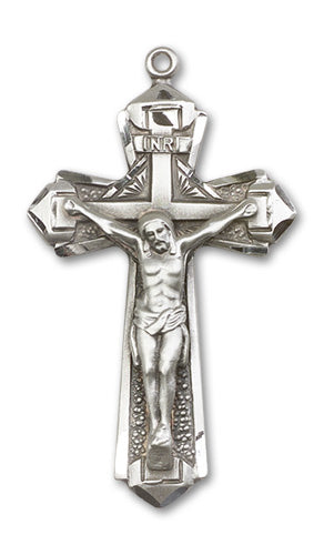 Crucifix Custom Pendant - Sterling Silver