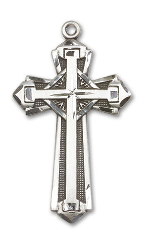 Cross Custom Pendant - Sterling Silver