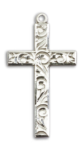 Cross Custom Pendant - Sterling Silver