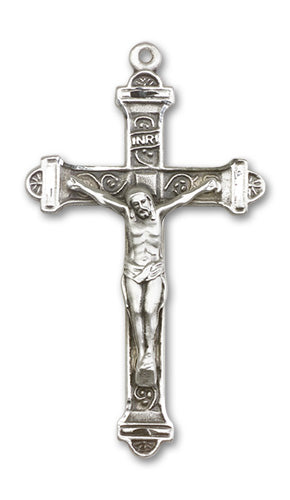 Crucifix Custom Pendant - Sterling Silver