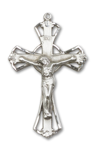Crucifix Custom Pendant - Sterling Silver