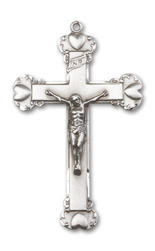 Crucifix Custom Pendant - Sterling Silver