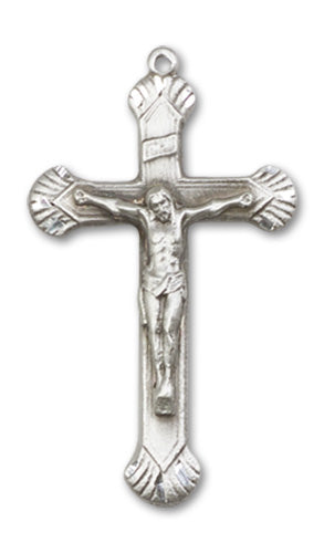 Crucifix Custom Pendant - Sterling Silver