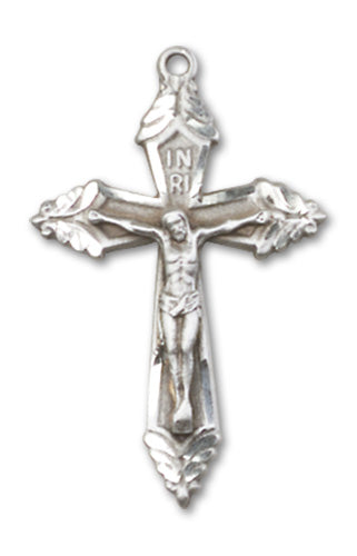 Crucifix Custom Pendant - Sterling Silver
