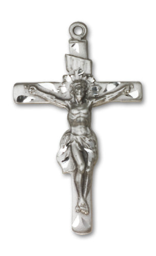 Crucifix Custom Pendant - Sterling Silver