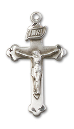 Crucifix Custom Pendant - Sterling Silver