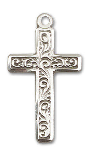 Cross Custom Pendant - Sterling Silver