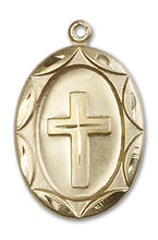Load image into Gallery viewer, Cross Custom Pendant - Yellow Gold
