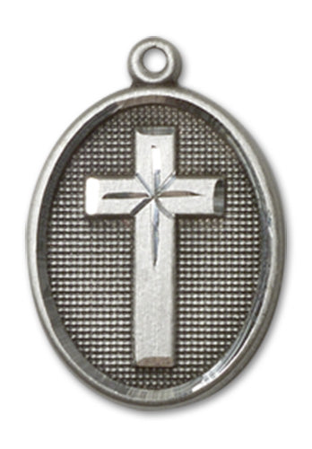 Cross Custom Pendant - Sterling Silver