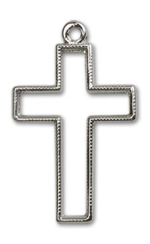 Cross Custom Pendant - Sterling Silver