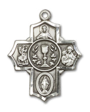 Load image into Gallery viewer, Millennium Crucifix Custom Pendant - Sterling Silver

