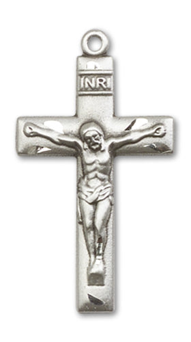 Crucifix Custom Pendant - Sterling Silver
