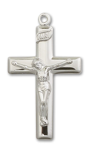 Crucifix Custom Pendant - Sterling Silver
