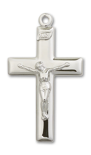 Crucifix Custom Pendant - Sterling Silver