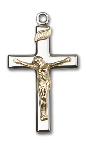 Crucifix Custom Pendant - Sterling Silver