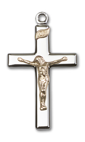 Crucifix Custom Pendant - Sterling Silver