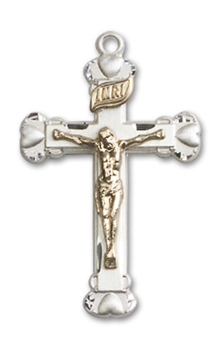 Crucifix Custom Pendant - Sterling Silver