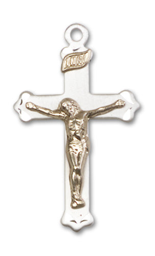 Crucifix Custom Pendant - Sterling Silver