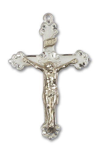 Crucifix Custom Pendant - Sterling Silver