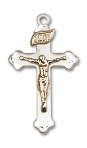 Crucifix Custom Pendant - Sterling Silver