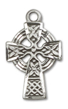 Load image into Gallery viewer, Celtic Cross Custom Pendant - Sterling Silver

