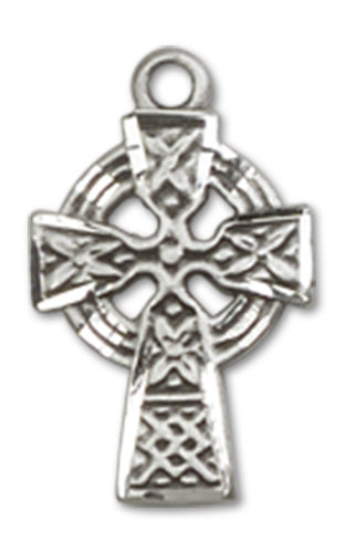 Celtic Cross Custom Pendant - Sterling Silver