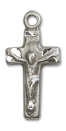 Crucifix Custom Pendant - Sterling Silver