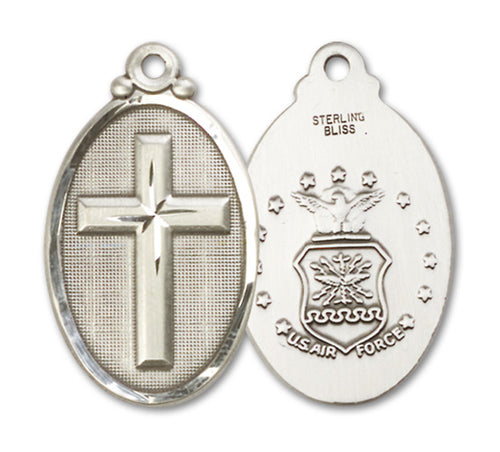 Cross / Army Custom Pendant - Sterling Silver