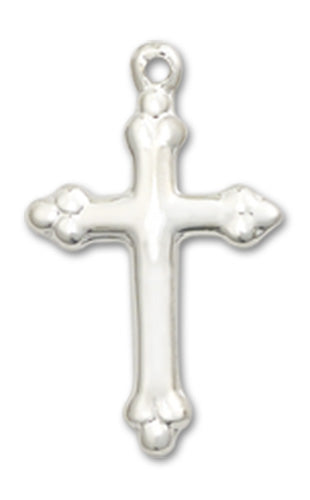 Cross Custom Pendant - Sterling Silver