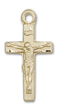 Load image into Gallery viewer, Crucifix Custom Pendant - Yellow Gold
