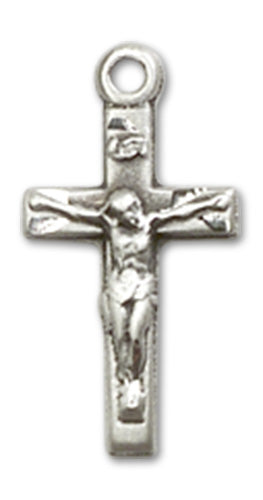 Crucifix Custom Pendant - Sterling Silver