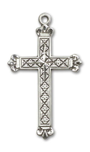 Cross Custom Pendant - Sterling Silver