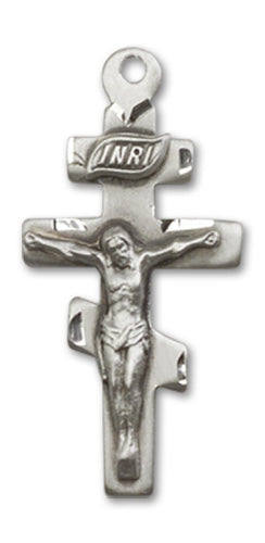 Crucifix Custom Pendant - Sterling Silver