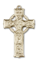 Load image into Gallery viewer, Celtic Cross Custom Pendant - Yellow Gold
