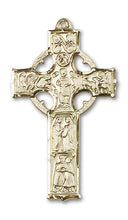 Load image into Gallery viewer, Celtic Cross Custom Pendant - Yellow Gold
