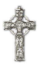 Load image into Gallery viewer, Celtic Cross Custom Pendant - Sterling Silver
