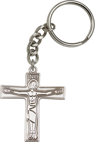 Cursillo Keychain - Silver Oxide