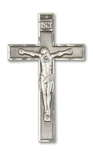 Load image into Gallery viewer, Crucifix Custom Pendant - Sterling Silver
